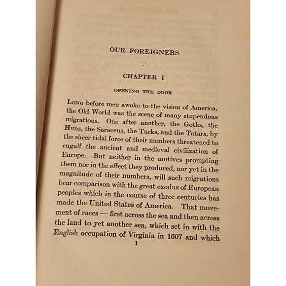 Our Foreigners Samuel Orth Abraham Lincoln Edition Vol 35 Chronicle Americans - Picture 12 of 16